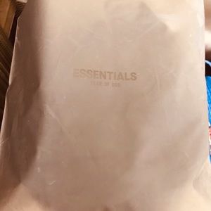 Essentials fear of god limo felt velvet long sleeve sweater